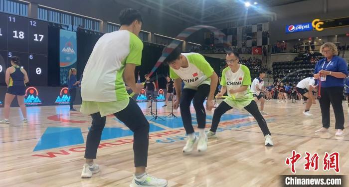 广东花都少年在2023世界跳