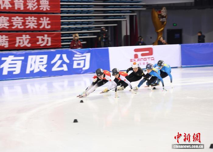 七台河举办国际短道速滑邀请赛 九国选手同场竞