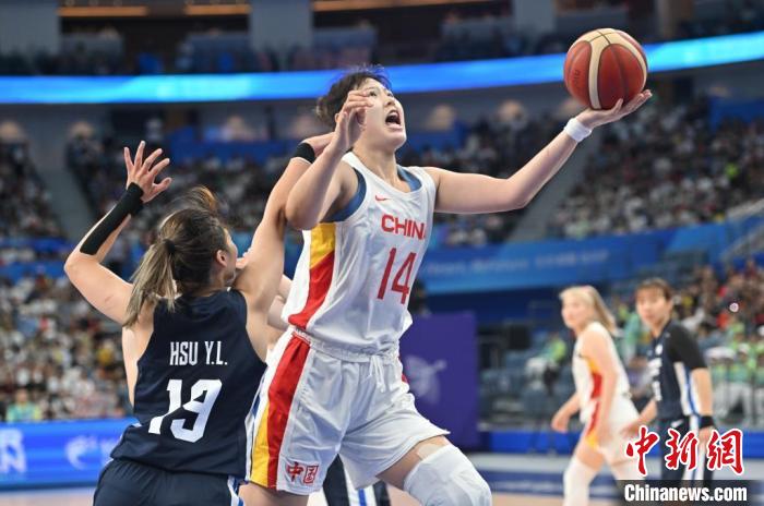 中国女篮以104-60力克中国台北晋级四强