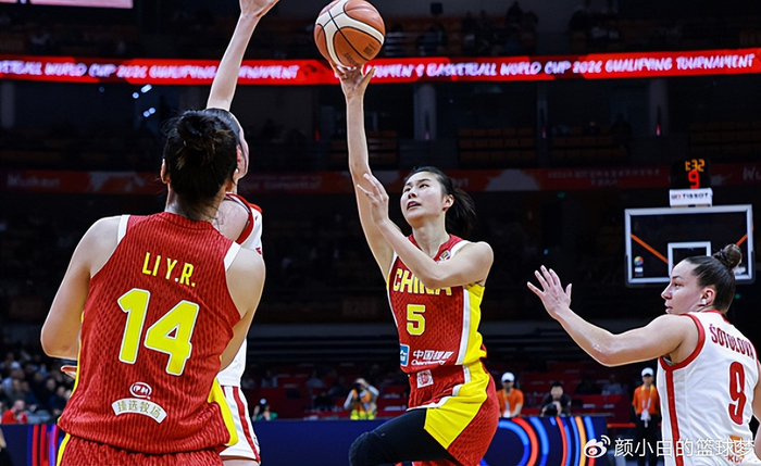王思雨连砍9分助中国女篮提前锁定世界杯资格